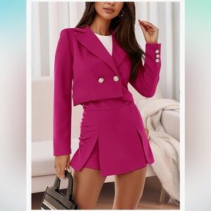 Elegant Pink Blazer for Women